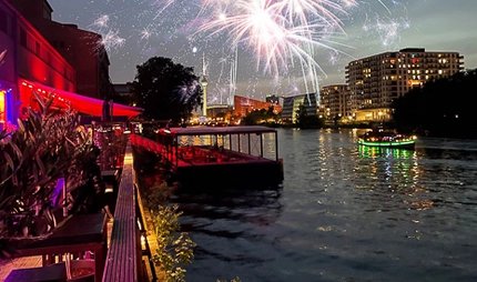 Silvesterparty an der Spree