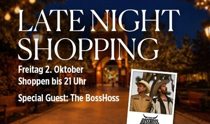 Late Night Shopping im Designer Outlet Berlin