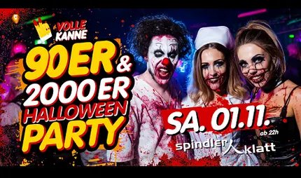 Volle Kanne 90er & 2000er – Halloween Party