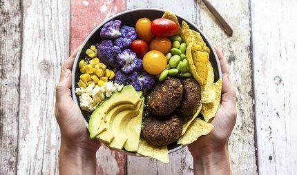 Veganes Essen Buddha Bowl