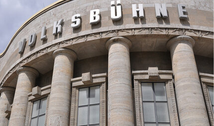 Exterior view of the Volksbühne Berlin