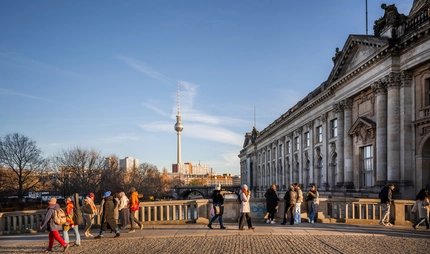 winterliche Stimmung auf der Museumsinsel
