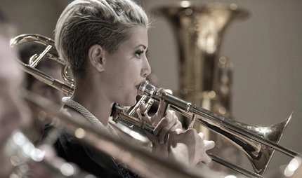 Musician in the orchestra