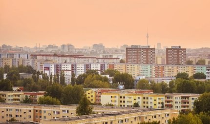 Skyline der Ahrensfelder Berge in Berlin Marzahn