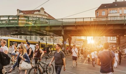 Hochbahn Schönhauser Allee Ecke Eberswalder Straße