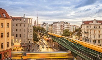 Hochbahn Schönhauser Allee Ecke Eberswalder Straße