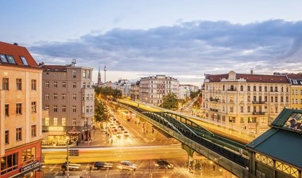 Hochbahn Schönhauser Allee Ecke Eberswalder Straße