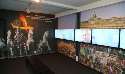 Multimediaausstellung im The Wall Museum in Berlin 