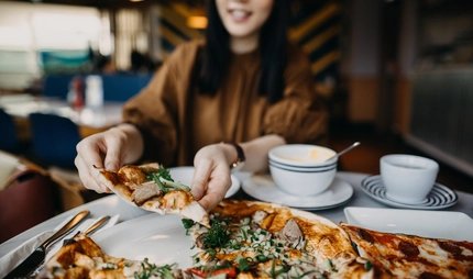 Pizza-Essen