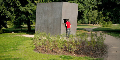 memorial for the homosexuals persecuted under the Nazi regime in Berlin